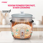 قدر طهي الأرز إمبكس RC2804 سعة 2.8 لتر وقوة 1000 واط مع باخرة