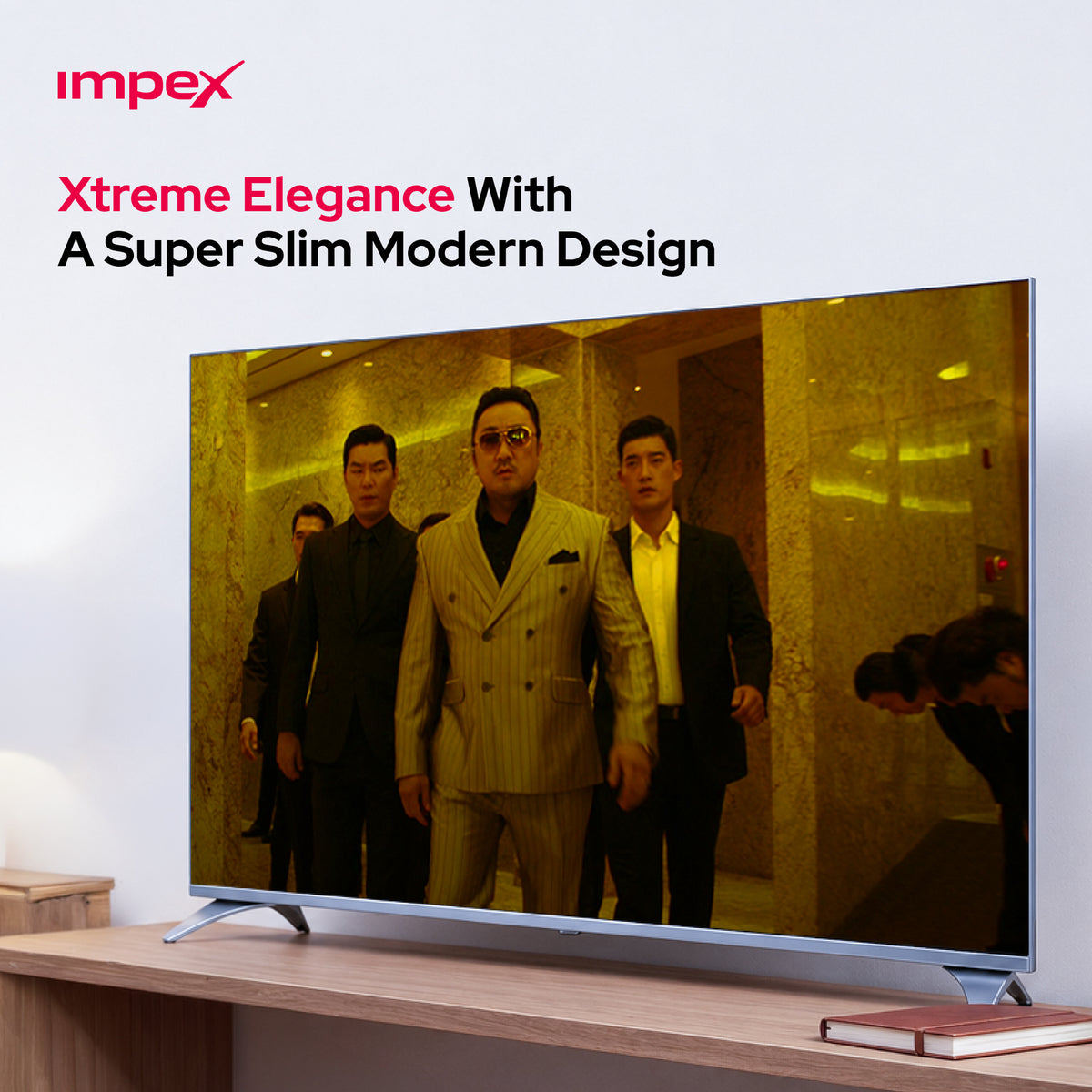 Impex evoQ 55S4QLC2R120 تلفزيون جوجل 55 بوصة QLED 4K 120Hz | دولبي فيجن وأتموس