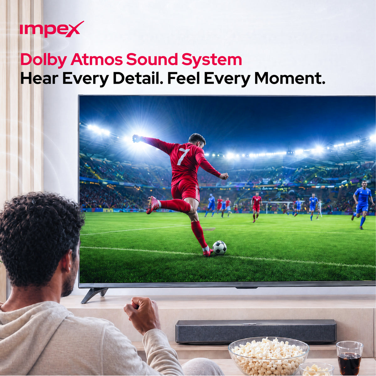 Impex evoQ 55S4QLC2R120 55" QLED 4K 120Hz Google TV | Dolby Vision & Atmos