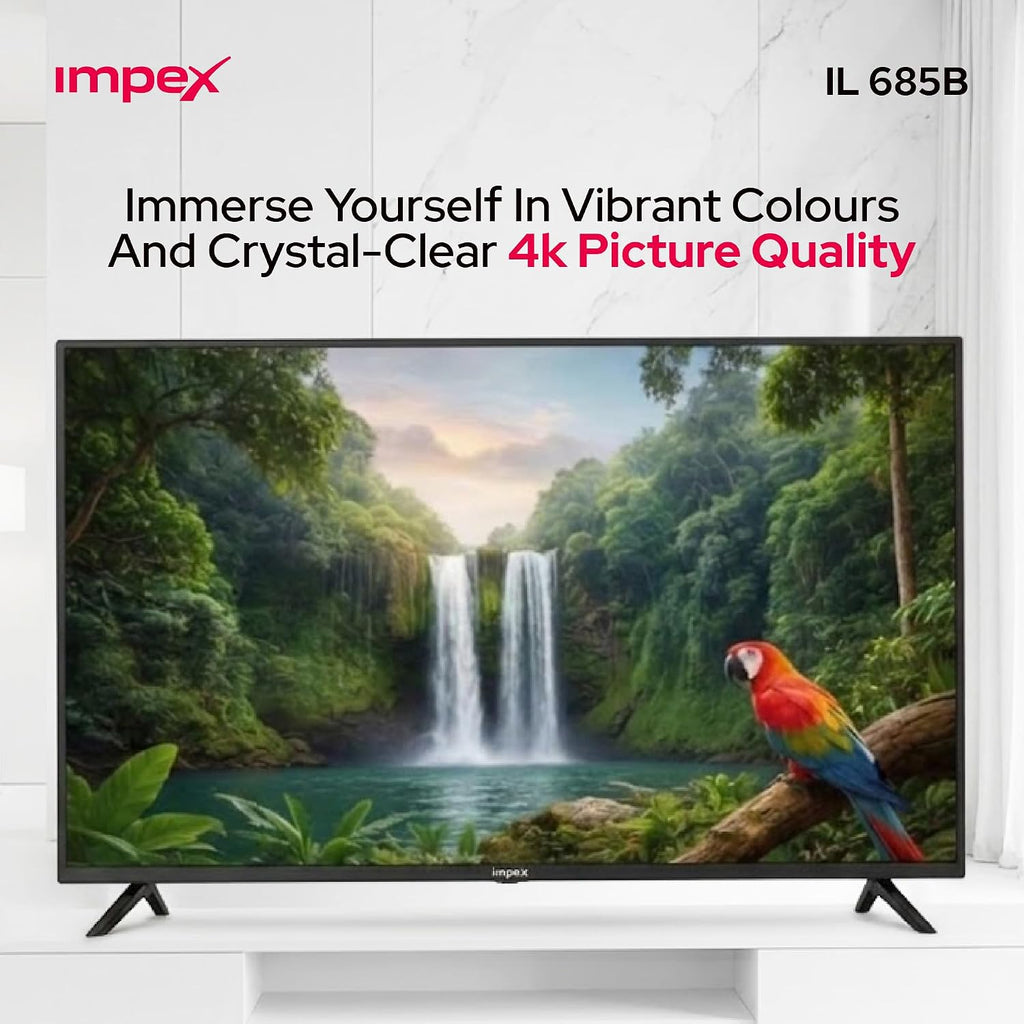 Impex Wios55Q 55-Inch QLED 4K UHD Smart TV with Whale OS