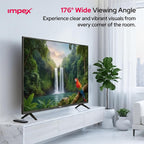Impex Wios55Q 55-Inch QLED 4K UHD Smart TV with Whale OS