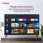 Impex Wios55Q 55-Inch QLED 4K UHD Smart TV with Whale OS