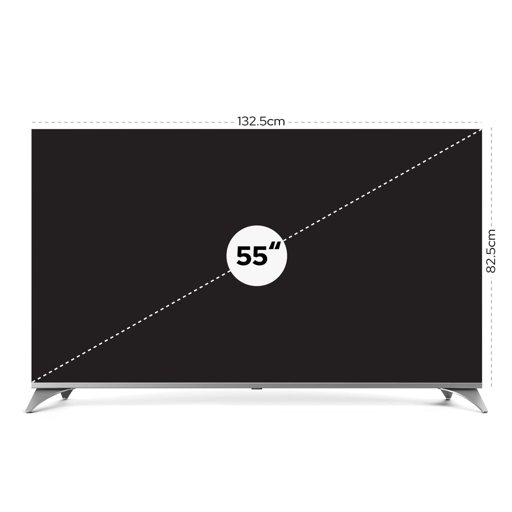 Impex evoQ 55S4QLC2R120 55" QLED 4K 120Hz Google TV | Dolby Vision & Atmos