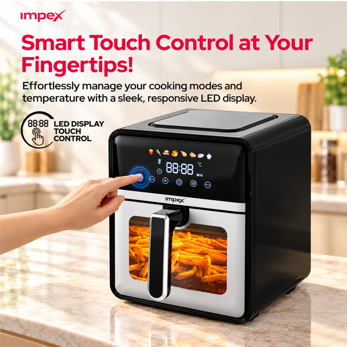 Impex AF 4304 6 Litre Mechanical Air Fryer