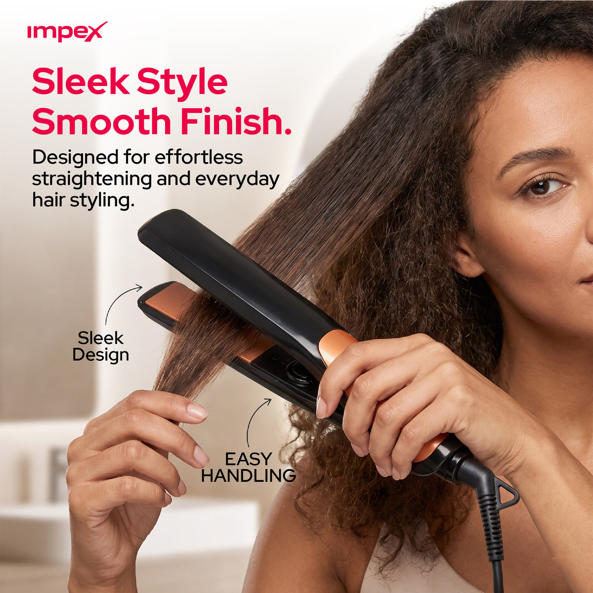 Impex HSK101 – Hair Dryer & Straightener Combo Hair Styler