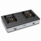 Impex 2-Burner LP Gas Stove Stainless Steel Heavy (IGS-121)
