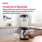 Impex 2-in-1 600W Blender & Ice Crusher (BL-3507)