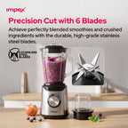 Impex 2-in-1 600W Blender & Ice Crusher (BL-3507)