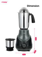 خلاط ومطحنة 2 في 1 من إمبكس (BL-319C)