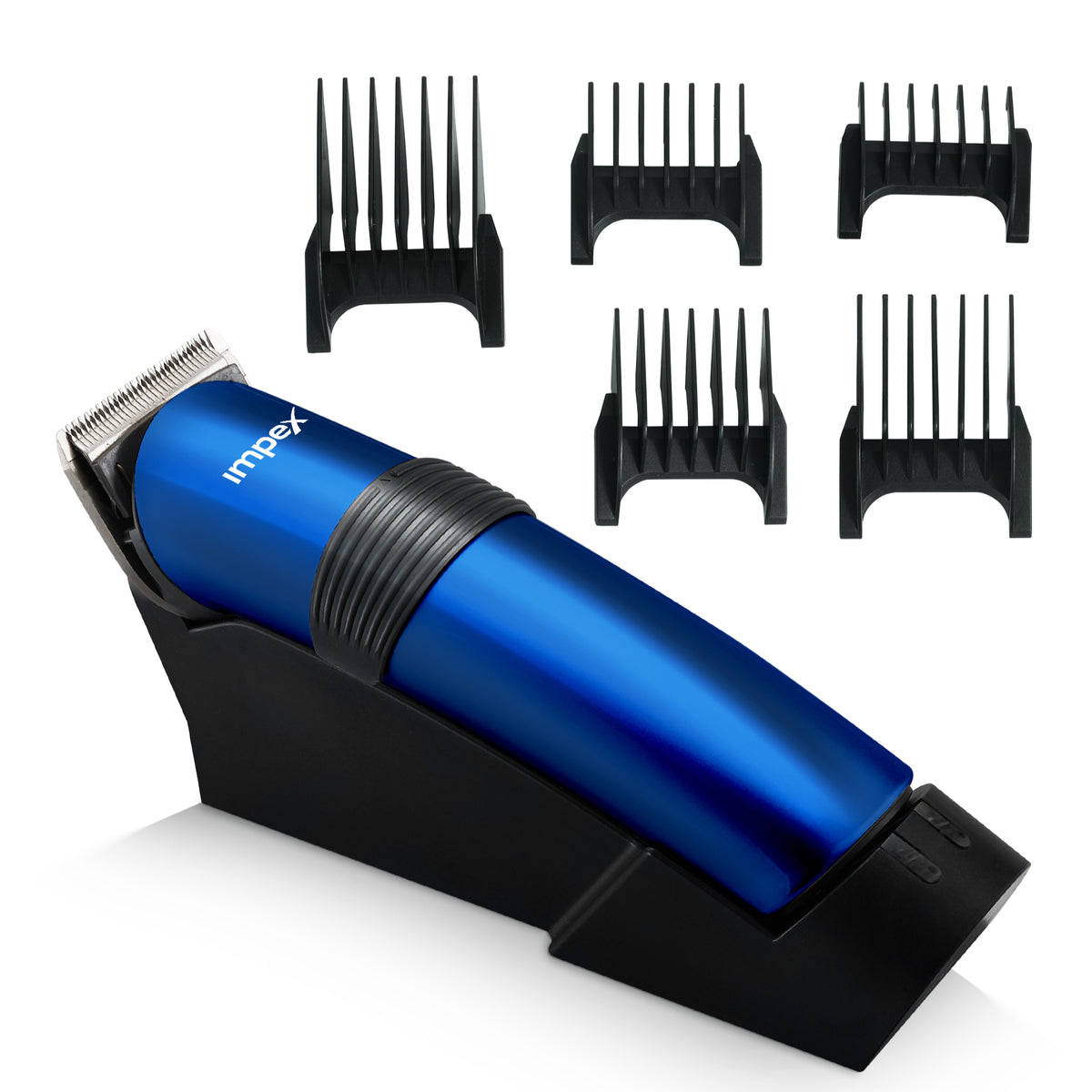 Impex IHC5 – Professional Cordless Hair Trimmer with Charging Stand