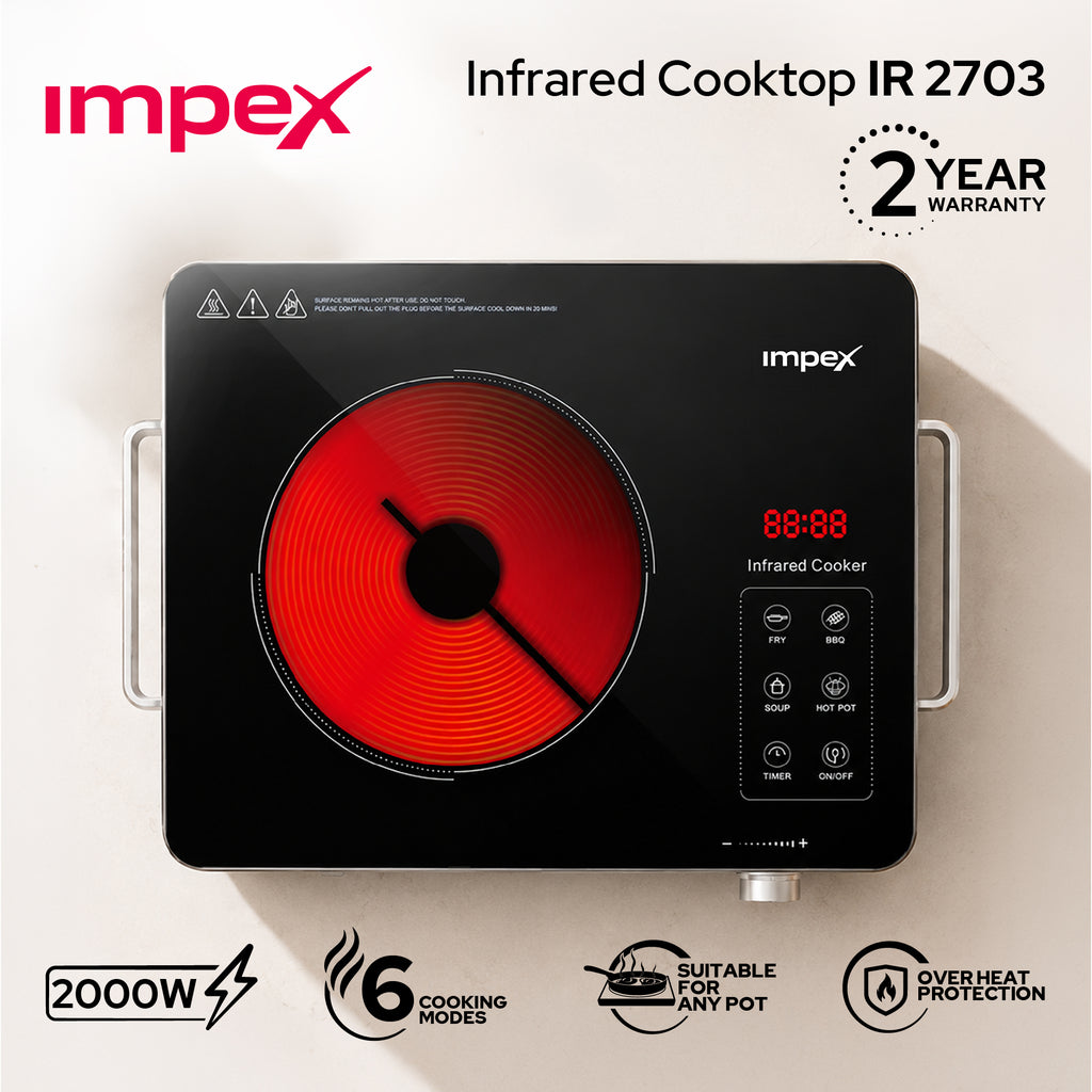 موقد إمبكس بالأشعة تحت الحمراء يعمل باللمس (IR-2703)