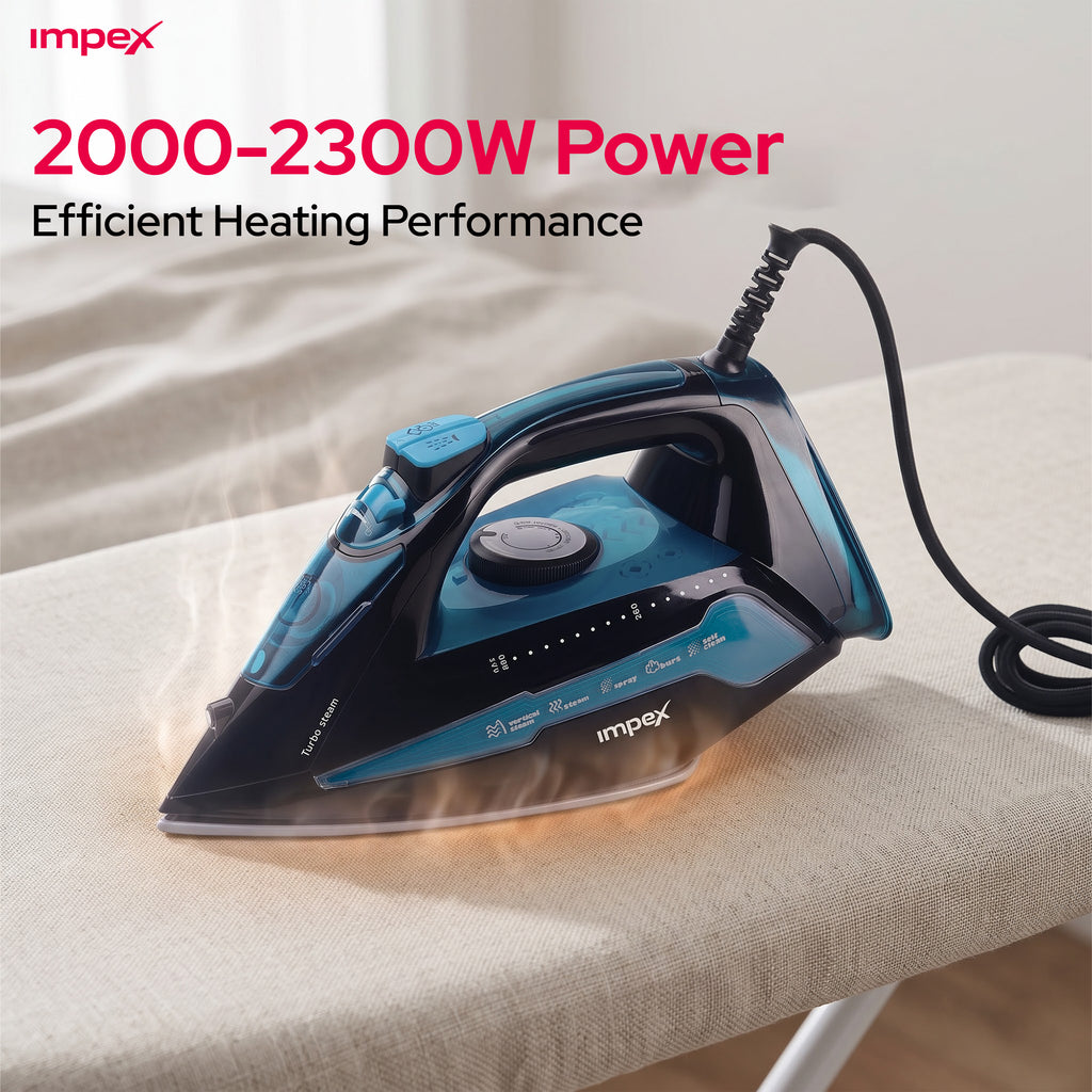 Impex Electric Steam Iron Box (IBS-404)