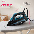 Impex Electric Steam Iron Box (IBS-404)