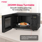 Impex MO8125DGB – 25L Digital Grill Microwave Oven with 9 Preset Menus